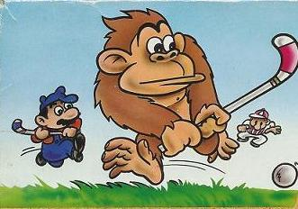 Mario and Donkey Kong face off.
